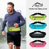 Running Canvas Bag Waterproof Portable Sports Belt för män och kvinnor Fitness Accessory 220520