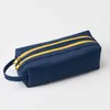 Large Capacity Pencil Bag with Double Zipper High stretch Oxford cloth Pen Cases 1222604