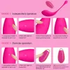 Oeuf d'amour vibrant puissant avec télécommande sans fil, gode pour femmes, masseur de point G, Plug Anal, masturbateur