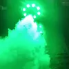 RGB LED Smoke Machine 500W 8 LEDs Fog Machine Halloween Fogger Smoking Machines DJ Club Stage Lighting