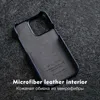 Custodia originale in vera pelle Melkco per iPhone 15 Pro Max 14 13 12 Retro Business Cover posteriore