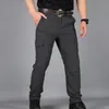 Men's Pants Cargo Men Summer Quick Dry Multi-Pockets Tactical Trousers Male Outdoor Sports Hiking Climbing Loose Military Mens PantsMen's Na