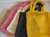 Designerskie torby na zakupy puste litery słomy papier mody tkaninowe kobiety na ramię letnie torebka plażowa luksusowa torba 6 kolorów