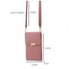 Vintage PU Leather Women Clutch Wallet Bags Trendy kaarthouder Coin Purse voor vrouwen