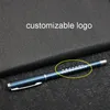 Anpassningsbar logotyp Bollpoint Pen Fashion Hållbar 0,5 mm kulspetspennor Skolkontor Skrivtillbehör Annonsering Anpassa Business Gift ZL0597