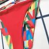 السباحة ارتداء نمط kaleidoscope bikini مجموعة النساء ملابس السباحة عالية الجودة بدلة السباحة بدلة الصيف للعطلة