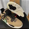 Top Cream Sail Black Cat White Cement Men Women Jumpman 4 4s Basketball Shoes Cactus Jack Mens Trainers Sport Size36------4698I0