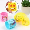 Mini Rainbow Magic Springs Toys Happy Face Unicorn Kids Birthday Party Favors Classroom Prijzen