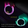 Drink Holder Car LED Cup With USB Charging Luminous Decorative Lights And 1 Underwater AccessoryDrink
