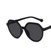 Solglasögon 2022 Mode Style All-Match Trend Personifierad Rundram Ins Candy Color Big