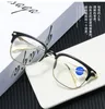 Zonnebril Men's Luxe Designer Leesglazen 2022 Fashion Vintage Canved Frames Recept Presbyopic voor Mensunglasses Sunglasssu