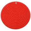 Other Smoking Accessories silicone mat cute mat kitchen tools colorful circle baking non-stick pads