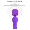 Vibradores Nxy Productos para adultos Carga Mini Choque fuerte Pequeño Av Masaje Vibrador Mujeres s 220629