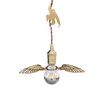 Lampy wiszące nordyckie lekkie luksusowe skrzydła złota osobowość światła sztuki sypialnia weranda E27 restauracja wisząca latarnia