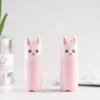 Groothandel Cartoon Cat Spray Bottle Pink Parfum Atomizer Cosmetische vloeistof Lege pomp 70 ml Container Dispenser SN4537