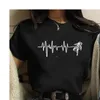 Harajuku rolig estetisk tee t-shirt kvinnor sommar mode tecknad astronaut tryck universum rymd punk kvinnlig t-shirt