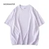 MOINWATER Women Khaki Solid T shirts Female 100% Cotton Tees Lady Short Sleeve T-shirt Tops for Summer MT21025 220407