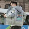 Jacket Jacket Men Men Fashion Casual Windbreaker Coat 2022 Spring outono Outwear Stand Slim Mensmen's