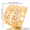 GODKI Luxury Corssover Chic Bold Statement Rings with Zirconia Stones 2020 Women Engagement Party Jewelry High Quality