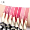 buxom läppglans 2 i 1 läppstift Lipliner Organizer Dubbelhuvud Roterande Vattentät Professionell 14 färger Grossist smink Beauty Lipper Läppstift