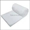 Sublimation Bébé Couvertures 30 * 40 Pouces Polyester Couverture Chaud Doux Canapé Er Blanc Blanc Transfert Thermique Impression Swaddle Wrap A02 Drop Delivery