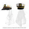 Headpieces Creative Captain Hat With Bride Shoulder Strap Wedding Po Costume Props Summer Outdoor Women Navy Style Capsheadpieces276q