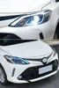 High Beam Head Lamp för Toyota Vios LED-strålkastare 20 17-19 Blue DRL Turn Signal Dual-Beam Lens LED Running Lights