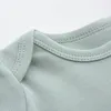 Rompers Summer Baby Bodysuit for Borns Solid Cotton Cotton Romper Jumpsuit幼児の少女服子供の衣料品