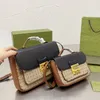 Handbag Claic Postman Bag Letter Prints Crobody Flap Meenger Shoulder Bags Fashion Flip Wallet Internal Compartment