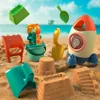 Summer For Kids Animal Model Seaside Beach Digging Sand Tool with Shovel Water Game Play Swimming Bath Toys 220705