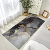 Ковры современный северный кухонный коврик 3D Принт золото черное абстрактное спальня спальня прикроватная ковров