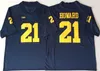 American College Football Wear 3 Rashan Gary Jersey 5 Jabrill Peppers 21 Desmond Howard Maglie 2022 NCAA Michigan Wolverines Stitched College Football Maglie Aiuto