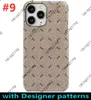 Ontwerpers Mode Telefoonhoesjes Voor iPhone 14 pro max 13 case 12 11 14Plus cover Letter Bee Tiger Snake Print Case PU leer Samsun2821557