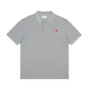 디자이너 셔츠 남성 폴로 셔츠 남성 여자 T 스트리트웨어 짧은 슬리브 클래식 자수 옷깃 느슨한 단색 유니세터 폴로 티셔츠 칼라 캐주얼 Tshirt