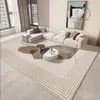 Halılar Oturma Odası Kristal Kadife Halı Işığı Lüks Üst düzey Modern Minimalist Yatak Odası Gri Sehpa Battaniyesi Nordiccarpets Halılar