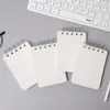 Anteckningar Frosted Pocket Notepad Planner Mini Spiral Notebook for Women Men Office Workernotepads