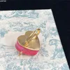 Exagerado amor anéis de designer letra pérola anel de pérola Party Anniversary no engajamento de jóias de formato de coração com caixa