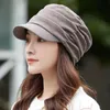 Beanie/Skull Caps Women Winter Warm Knit Hat Ski Mom With Visor Davi22