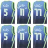 Tryckt Man Youth Basket Reggie Bullock Jersey 25 JaVale McGee 00 Dirk Nowitzki 41 Maxi Kleber 42 Christian Wood 35 Brandon Knight 20 Jaden Hardy Earned Classic