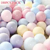 Pack of 100pcs Macaron Candy Colored Party Balloons Pastel Latex Balloons 10 Inch DHL