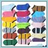 Needle Home Ankle Socks Mticolor Textile Girls Sexy Hosiery Short Sock Summer Cotton Slippers Zwl257 Drop Delivery 2021 Textiles Garden Uh