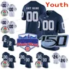 NIK1 gestikte Custom 5 Jahan Dotson 7 Jaquan Brisker 8 John Dunmore 87 Pat Freiermuth Penn State Nittany Lions College Youth Jersey