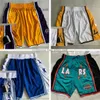 Echt gestikte retro basketbalshirts #8 #24 Jersey Shorts Heren Dames Jeugd Maat S-XXL