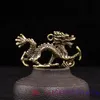 Keychains Brass Zodiac Sculptures Figurines geschenken voor mannen Key Chain Designer Fashion Jewelry Charms Bag Charm Luxe cadeau CuteKeyChains Emel