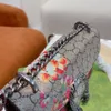 Łańcuszek Dionysianss Kwiatowa torba Skóra Luksusowy projektant Marka Modne torby na ramię Torebki Wysokiej jakości Crossbody Kobiety List Portmonetka Torba na telefon Grafika