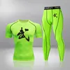 Suisses de survêtement masculines 2pcs Sigle de sauna amincissant des hommes de sport pour la perte de poids en transpiration de gymnase de fitness