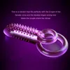 sexy Shop Giocattoli del pene Vibratori del clitoride per le donne Stimolatore del clitoride Doppio anello del cazzo Dildo maschile Strapon Vibratore della pallottola Massaggio