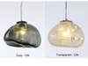 Nordic Pendant lamps Blown Glass Embossed Art chandelier Restaurant Bedroom Living Room Bar Light Crystal Suspension