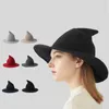 Beanie/Kafatası Kapakları Cadılar Bayramı Cadı Şapkası Erkek ve Kadın Örgü Moda Solid Girlfriend Hediyeleri Pros22