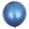 Ballon de fête de 18 pouces pour enfants, jouets en Latex chromé métallique, bricolage, mariage, anniversaire, réception-cadeau pour bébé, décoration d'arc de noël